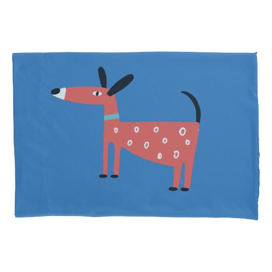 Funny Dogs Kussensloop (Voorkant)