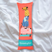 Funny Dogs Lichaamskussen