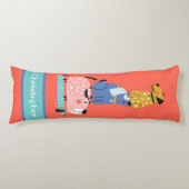 Funny Dogs Lichaamskussen (Voorkant)