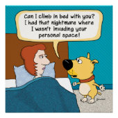 Funny Dog's Nightmare Poster (Voorkant)