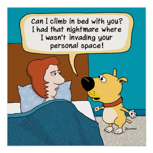 Funny Dog's Nightmare Poster (Voorkant)