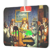 Funny Dogs Spelling Poker Luchtverfrisser (Links)