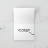 Funny Dogs Water voor de  Chri5mas Kaart (Binnen)