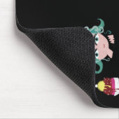 Funny Doll beer mounster, botten voor kersennest Muismat (Hoek)