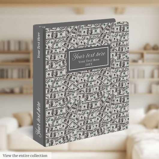 Funny dollar pattern humor wrapping paper  cadeaupapier