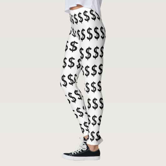 Funny Dollar-symbool Leggings (Links)