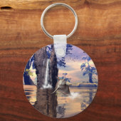 Funny dolphin sleutelhanger (Voorkant)