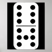 Funny Domino Meme Six Seven Play Strategy Number H Poster (Voorkant)