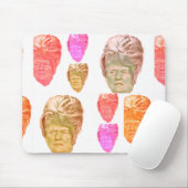 Funny Donald Trump Beehive Wig Mousepad Muismat (Met muis)