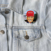 FUNNY DONALD TRUMP BUTTON (In situ)