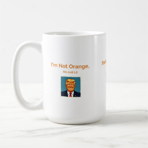 Funny Donald Trump Cartoon - "I'm Not Orange, I'm Koffiemok