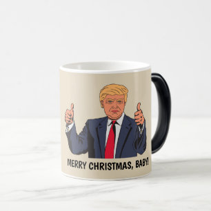 Funny Donald Trump Coffee Mugs, duimbreed omhoog Magische Mok