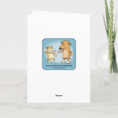 Funny Donald Trump Golf Nut Birthday Kaart (Achterkant)