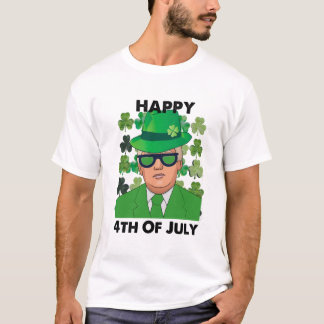 Funny donald trump Happy 4 juli T-shirt