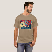 Funny Donald Trump "Het is enorm" Innuendo T-shirt (Voorkant volledig)
