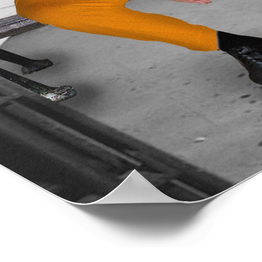 Funny Donald Trump Impeachment Humor gevangenis Poster (Hoek)