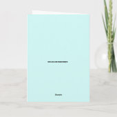 FUNNY DONALD TRUMP KRIJGT GOEDE WENSKAARTEN KAART (Achterkant)