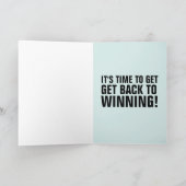 FUNNY DONALD TRUMP KRIJGT GOEDE WENSKAARTEN KAART (Binnen)