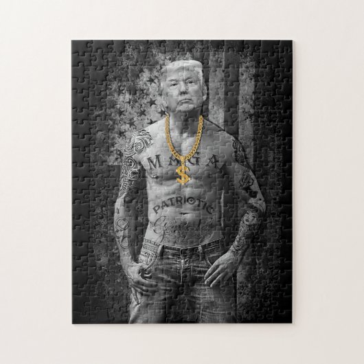 Funny Donald Trump Legpuzzel (Verticaal)