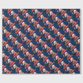 Funny Donald Trump Merry Kerstkerstkerstkerstkerst Cadeaupapier (Vlak)