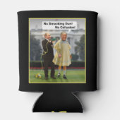 Funny Donald Trump Poetin Pistool Joke Blikjeskoeler (Achterkant)