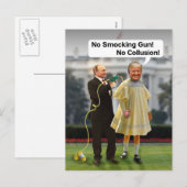 Funny Donald Trump Poetin Pistool Joke Feestdagenkaart (Voorkant / Achterkant)