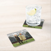 Funny Donald Trump Poetin Pistool Joke Kartonnen Onderzetters (Insitu)