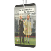 Funny Donald Trump Poetin Pistool Joke Luchtverfrisser (Links)