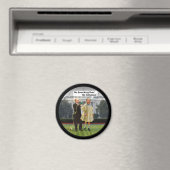 Funny Donald Trump Poetin Pistool Joke Magneet (Insitu (Vaatwasser))