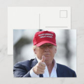 Funny Donald Trump Post Card Briefkaart (Voorkant / Achterkant)