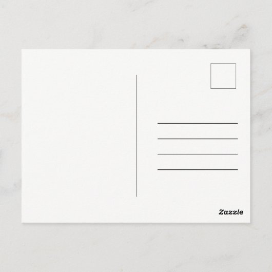 Funny Donald Trump Post Card Briefkaart (Achterkant)