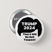 Funny Donald Trump Ronde Button 5,7 Cm (Voorkant /achterkant)