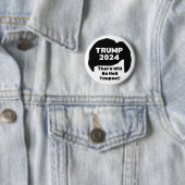 Funny Donald Trump Ronde Button 5,7 Cm (In situ)