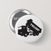 Funny Donald Trump Ronde Button 5,7 Cm (Voorkant /achterkant)