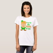 Funny Donald Trump St Patricks Day Leprechaun T-shirt (Voorkant volledig)