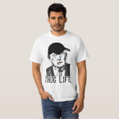 Funny Donald Trump T-shirts, THUG LIFE T-shirt (Voorkant volledig)