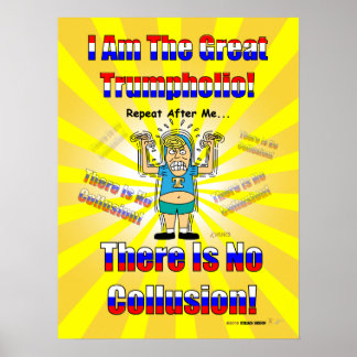Funny Donald Trump The Great Trumpholio Poster