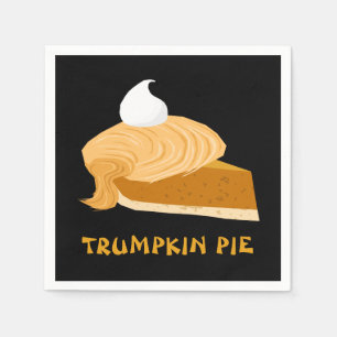 Funny Donald Trump Trumpkin Pie Servet