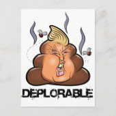 Funny Donald Trump - Trumpy-Poo Poo Emoji Icon Briefkaart (Voorkant)