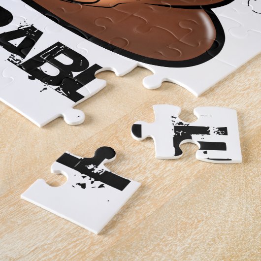 Funny Donald Trump - Trumpy-Poo Poo Emoji Icon Legpuzzel (Zijkant)