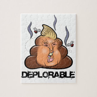 Funny Donald Trump - Trumpy-Poo Poo Emoji Icon Legpuzzel