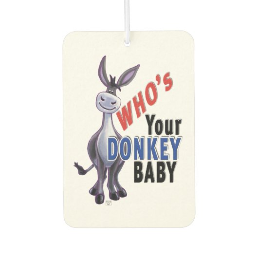 Funny Donkey, die je Donkey-Baby is Luchtverfrisser (Voorkant)