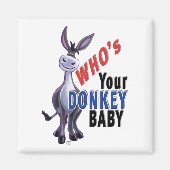 Funny Donkey, die je Donkey-Baby is Magneet (Voorkant)