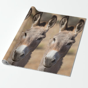 Funny Donkey Face Cadeaupapier