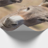 Funny Donkey Face Cadeaupapier (Hoek)