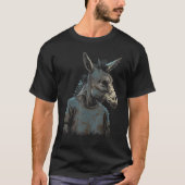 Funny Donkey Face Gift idea for Donkeys Lovers Gra T-shirt (Voorkant)