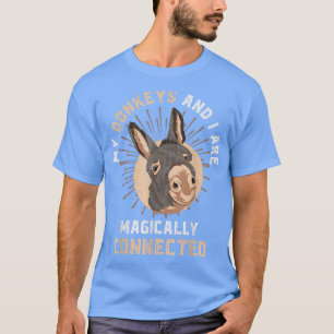 Funny Donkey Farmer Farming Boerderij Dierenvriend T-shirt
