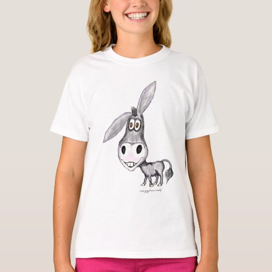 Funny donkey t-shirt design (Voorkant)