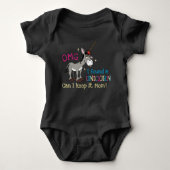 Funny Donkey Unicorn Romper (Voorkant)