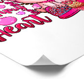 Funny Dont Bacon My Heart Cute G Valentines Da  Poster (Hoek)